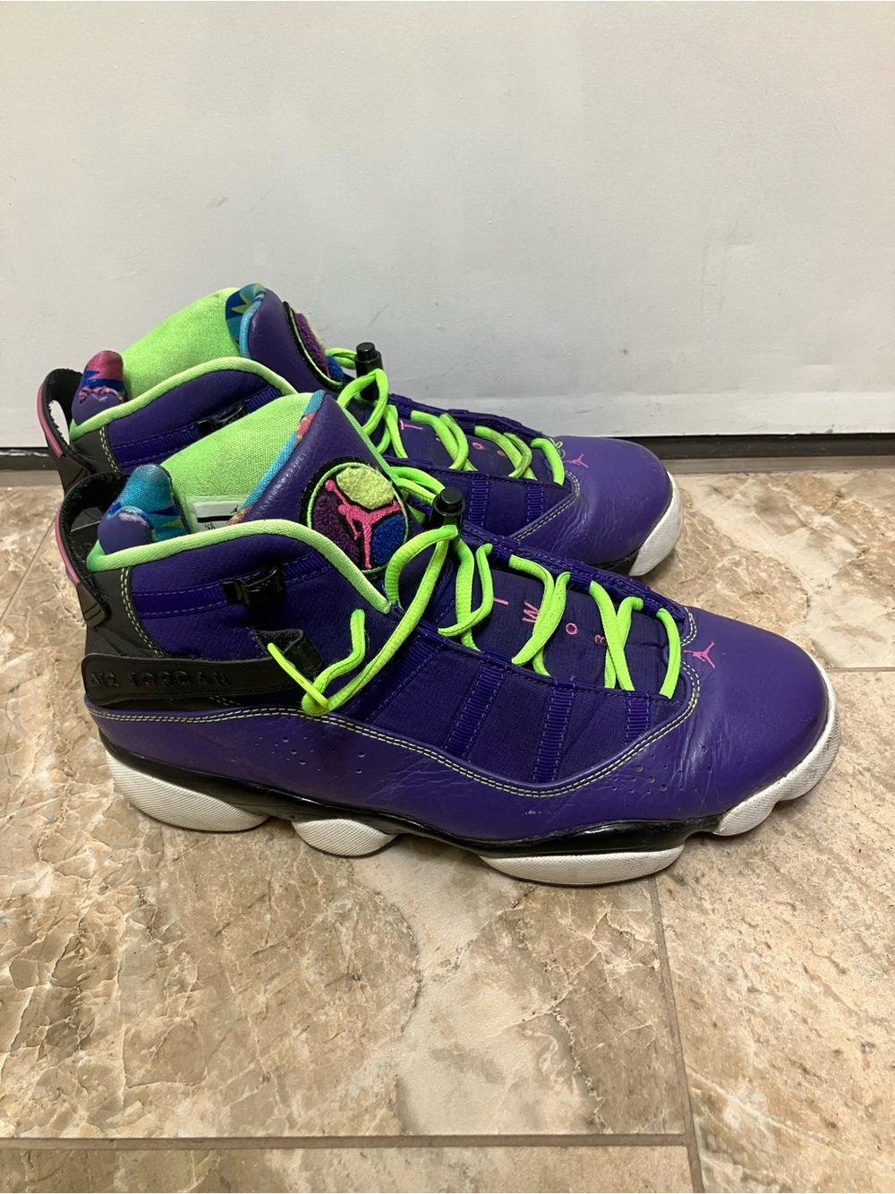Men’s size 10 Jordan 6 rings Bel Air